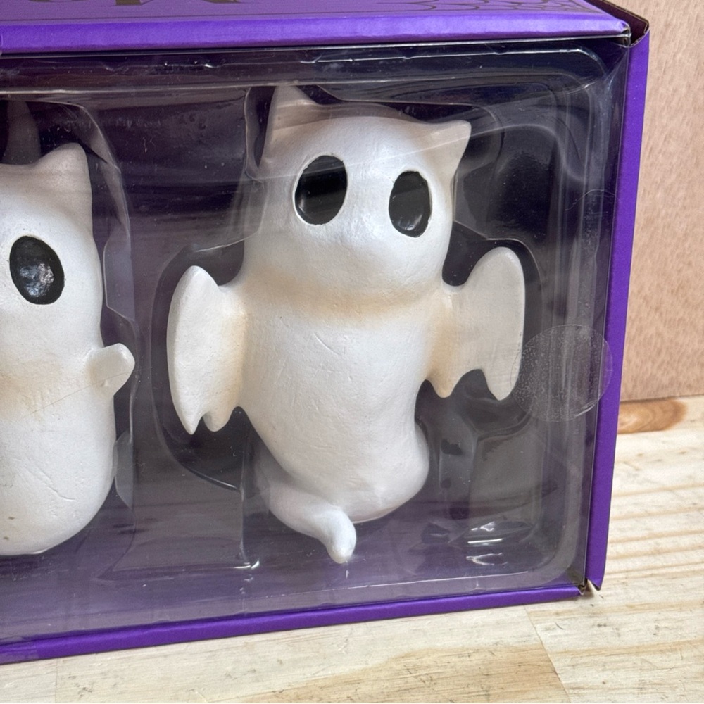 Martha Stewart Cat Ghost Trio Halloween Decor NEW - Picture 2 of 3
